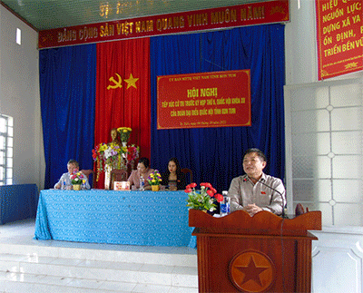 Đoàn đại biểu Quốc hội tỉnh TXCT trước Kỳ họp thứ 6, Quốc hội khóa XV tại xã Tu Mơ Rông và Ya Xiêr
