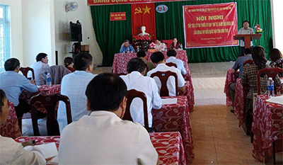 Đoàn đại biểu Quốc hội tỉnh Kon Tum tiếp xúc cử tri  trước kỳ họp thứ 4 tại xã Đăk Rơ Ông, huyện Tu Mơ Rông