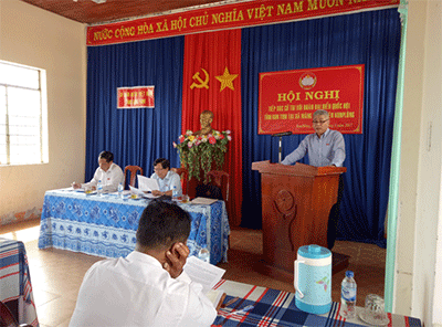 Đoàn đại biểu Quốc hội tỉnh Kon Tum tiếp xúc cử tri định kỳ trước kỳ họp 5 - Quốc hội khóa XIV