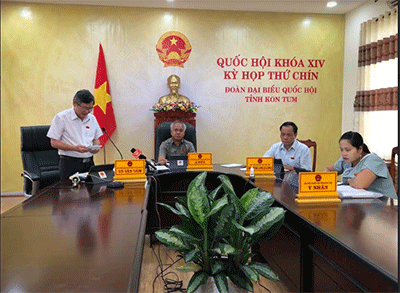 Một số kết quả kỳ họp thứ 9 - Quốc hội khóa XIV và Hoạt động của Đoàn ĐBQH tỉnh Kon Tum tại kỳ họp