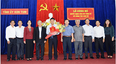 Đồng chí Nguyễn Đức Tuy giữ chức vụ Bí thư Thành ủy
