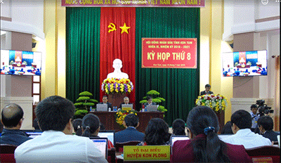 Khai mạc Kỳ họp thứ 8 HĐND tỉnh Khóa XI