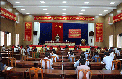 Đoàn đại biểu quốc hội tỉnh Kon Tum tiếp xúc cử tri tại huyện Kon Rẫy