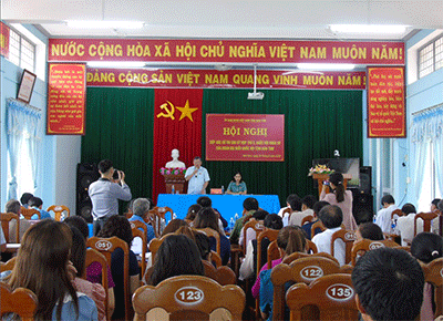 Đoàn ĐBQH tỉnh TXCT sau Kỳ họp thứ 5 Quốc hội khóa XV  tại xã Đăk Kan và xã Kon Đào