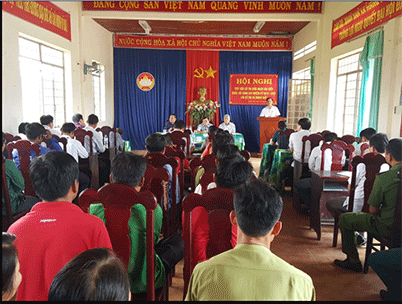 Đoàn đại biểu Quốc hội tỉnh Kon Tum tiếp xúc cử tri trước kỳ họp thứ 8, Quốc hội khóa XIV