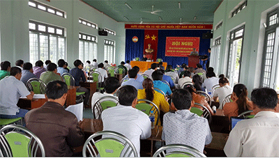 Đoàn đại biểu Quốc hội tỉnh Kon Tum tiếp xúc cử tri trước kỳ họp thứ 6, Quốc hội khóa XIV