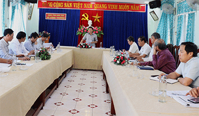 Khảo sát tình hình phát triển năng lượng trên địa bàn tỉnh Kon Tum tại Sở Công thương