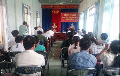 Đoàn đại biểu Quốc hội tỉnh Kon Tum tiếp xúc cử tri định kỳ sau kỳ họp 5 - Quốc hội khóa XIV