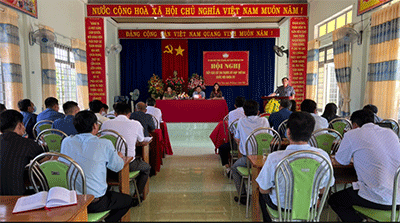 Đoàn đại biểu Quốc hội tỉnh Kon Tum tiếp xúc cử tri trước kỳ họp thứ 3, Quốc hội khóa XV tại xã Ia Dom, huyện Ia H'Drai