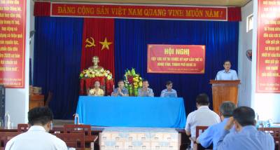 Chủ tịch HĐND tỉnh Nguyễn Văn Hòa tiếp xúc cử tri xã Chư Hreng