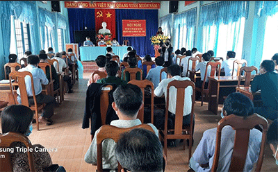 Đoàn đại biểu Quốc hội tỉnh Kon Tum tiếp xúc cử tri  trước kỳ họp thứ 3 - Quốc hội khóa XV