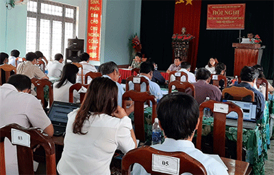 Đoàn đại biểu Quốc hội tỉnh Kon Tum tiếp xúc cử tri trước kỳ họp thứ 3, Quốc hội khóa XV tại xã Đăk Choong, huyện Đăk Glei