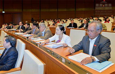 Khai mạc kỳ họp thứ 3, Quốc hội khóa XIV - Đoàn đại biểu Quốc hội tỉnh Kon Tum tham dự kỳ họp