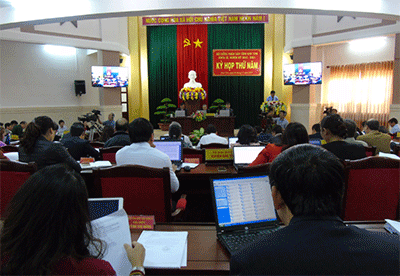 Khai mạc Kỳ họp thứ 5 HĐND tỉnh Khóa XI