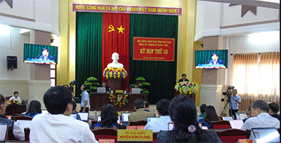 Khai mạc Kỳ họp thứ 10 HĐND tỉnh Khóa XI