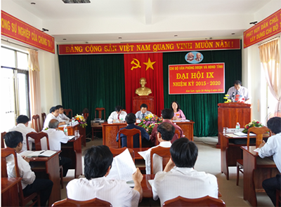 Chi bộ Văn phòng Đoàn ĐBQH và HĐND tỉnh tổ chức thành công  Đại hội lần thứ IX, nhiệm kỳ 2015 - 2020