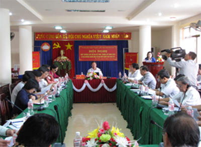 Hội nghị hiệp thương lần thứ Hai có 10 người trong danh sách sơ bộ ứng cử đại biểu Quốc hội khóa XIV tại tỉnh Kon Tum