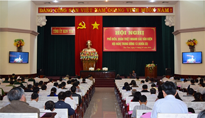 Hội nghị trực tuyến phổ biến, quán triệt nhanh các Văn kiện Hội nghị Trung ương 13 (khóa XI) của Đảng