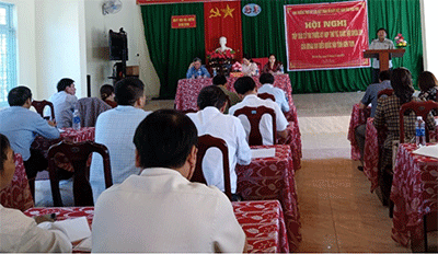 Đoàn đại biểu Quốc hội tỉnh Kon Tum tiếp xúc cử tri sau kỳ họp thứ 6 - Quốc hội khóa XV
