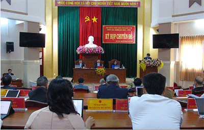 HĐND tỉnh tổ chức họp thông qua 13 nghị quyết chuyên đề