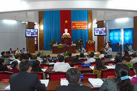 Hoạt động của Thường trực HĐND tỉnh Kon Tum năm 2014